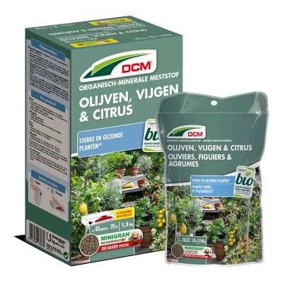 DCM meststof olijven, vijgen en citrus 1,5 kilo