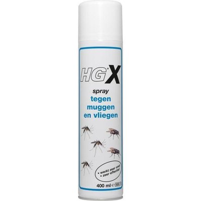 HGX Spray tegen Muggen en Vliegen